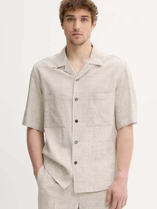 Obrázek produktu BARENA VENEZIA Košile BARENA VENEZIA Camicia Mola béžová