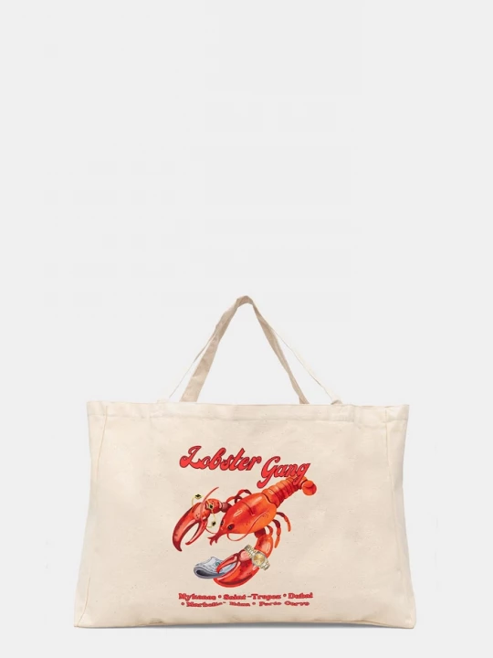 Obrázek produktu Baron Filou taška bavlněná LOBSTER GANG béžová