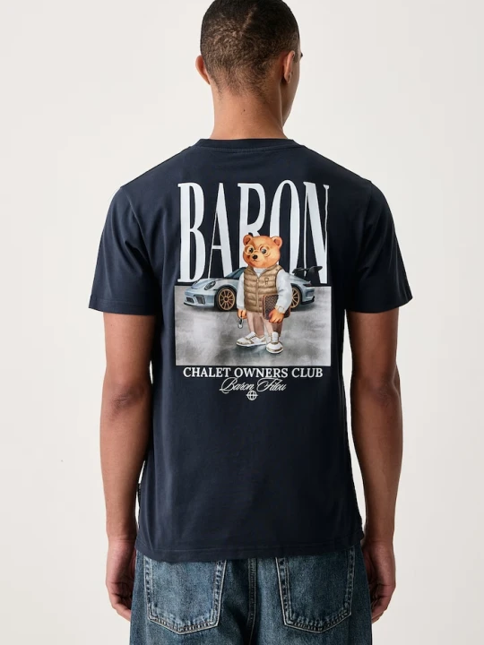 Obrázek produktu Baron Filou tričko bavlněné námořnická modř