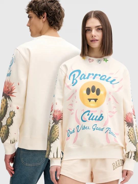 Obrázek produktu Barrow mikina bavlněná béžová