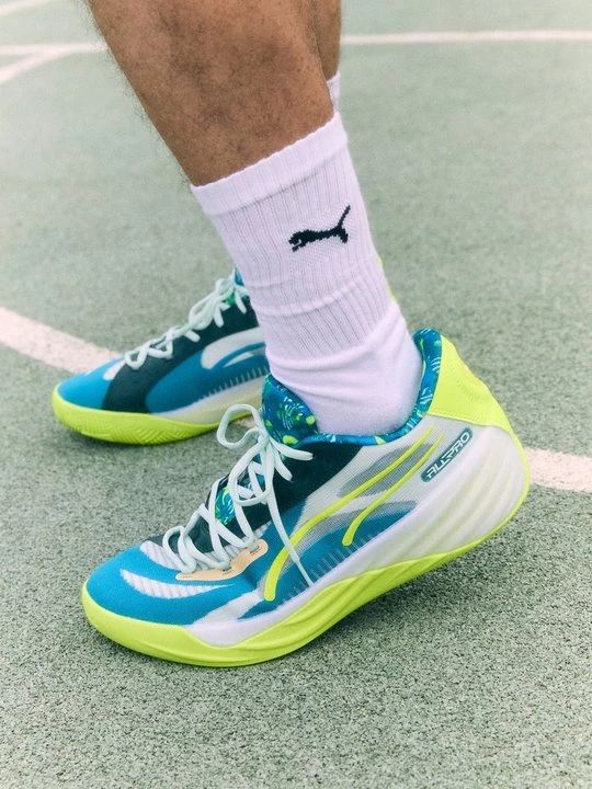 Obrázek produktu Basketbalové boty Puma světle zelená