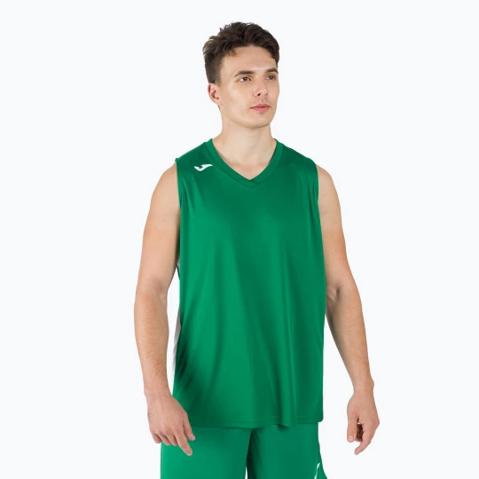 Obrázek produktu Basketbalový dres Joma Cancha III zelená / bílá 101573.452