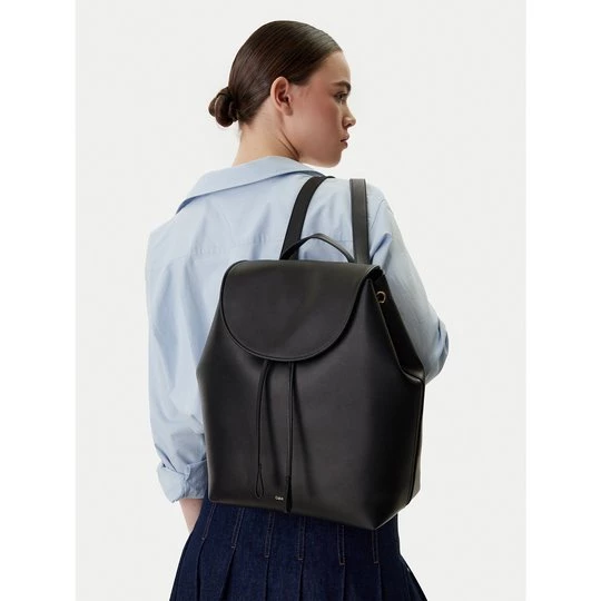 Obrázek produktu Batoh Calvin Klein Foil Logo Large Flap Backpack LV04F3505G Černá