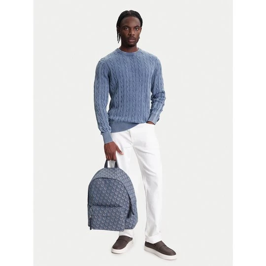 Obrázek produktu Batoh Calvin Klein Jeans Unstructured Monogram Backpack 4 LV04G3116G Modrá
