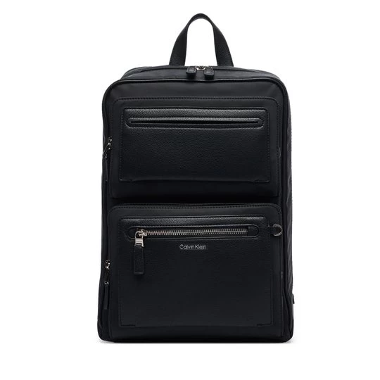 Obrázek produktu Batoh Calvin Klein Ssnl Raised Logo Double Pocket B LV04D3498G Černá