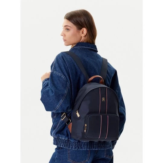 Obrázek produktu Batoh Tommy Hilfiger Popette Dome AW0AW17651 Tmavomodrá