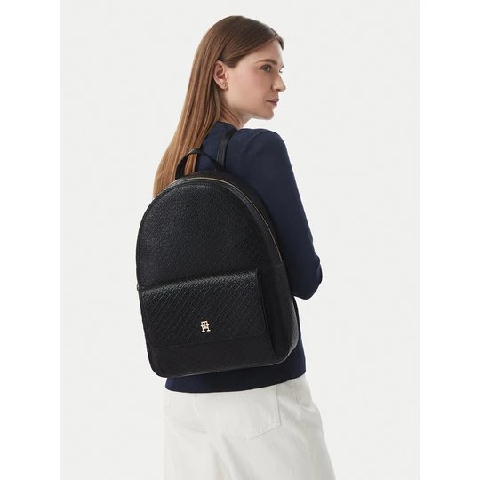 Obrázek produktu Batoh Tommy Hilfiger Th Icon Backpack Mono AW0AW19284 Černá