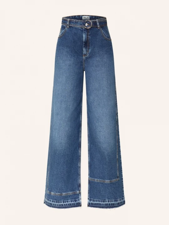 Obrázek produktu Baum Und Pferdgarten Džíny S Širokými Nohavicemi Niema c7864 dark blue denim