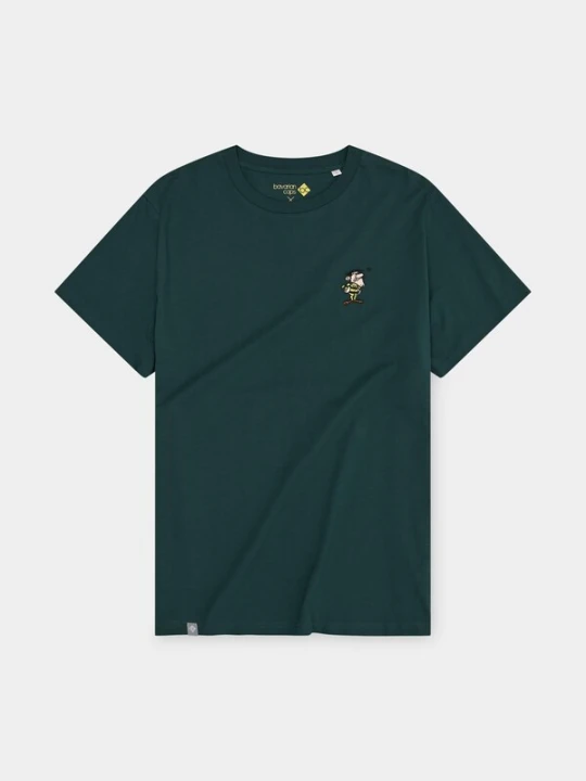 Obrázek produktu Bavarian Caps Tričko 'T-Shirt "Grantler Klub: Joe Dalton" - dunkelgrün' tmavě zelená