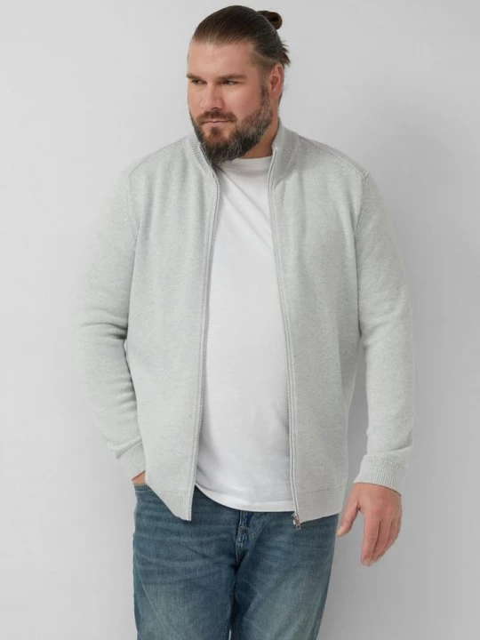 Obrázek produktu Bavlněný svetr se stojáčkem a nášivkou s logem s.Oliver