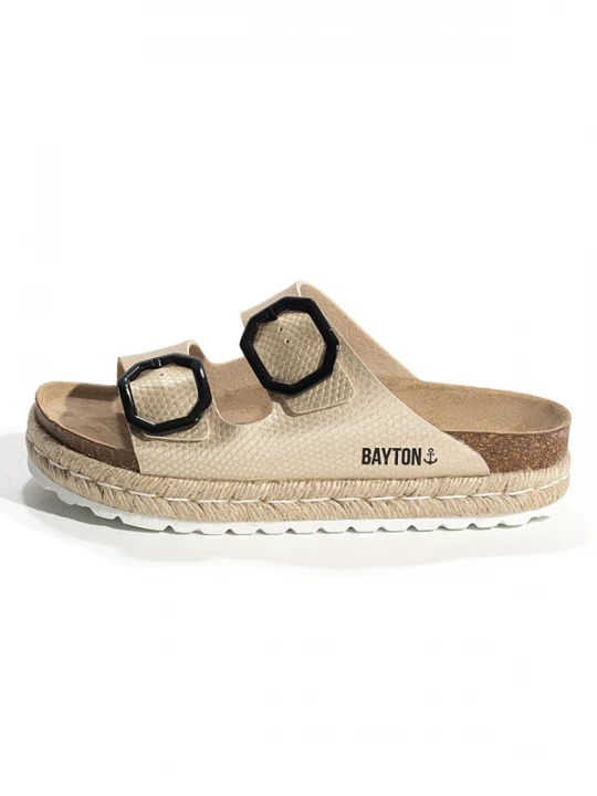 Obrázek produktu Bayton Pantofle 'ALCEE'  zlatá / černá