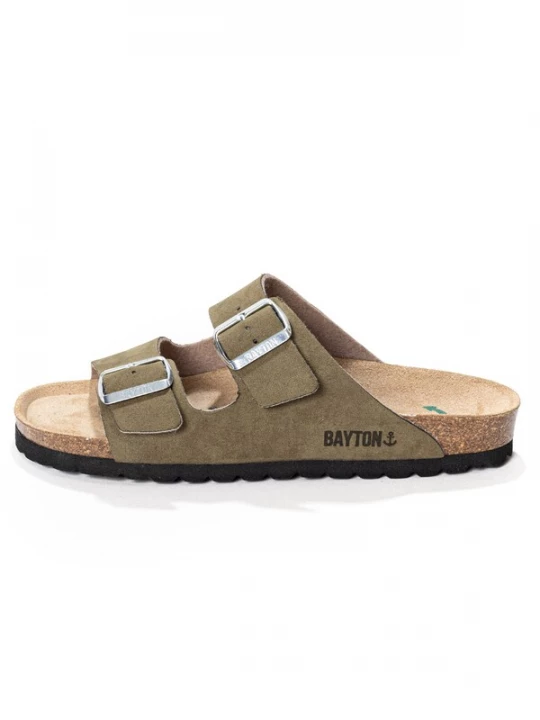 Obrázek produktu Bayton Pantofle 'Athena'  béžová / khaki / černá / stříbrná