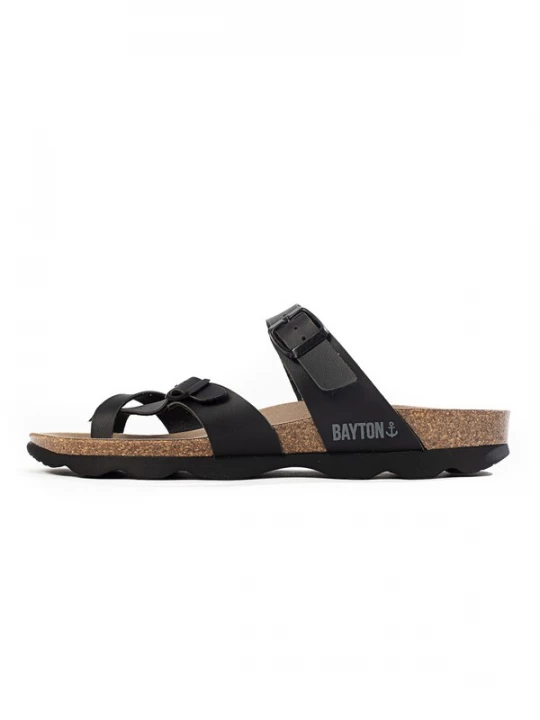 Obrázek produktu Bayton Pantofle 'Diane'  kámen / černá