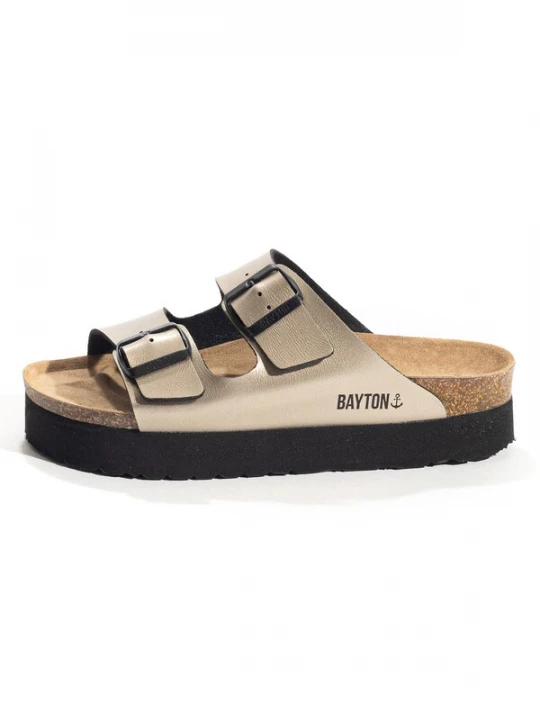 Obrázek produktu Bayton Pantofle 'Edith'  zlatá / černá