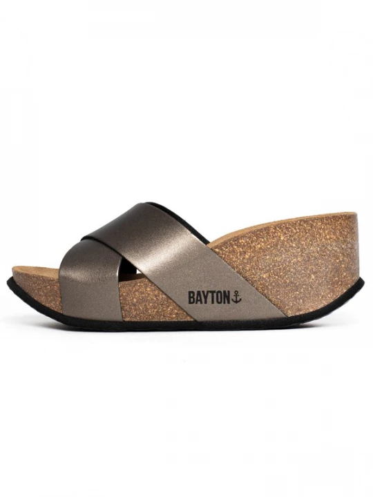 Obrázek produktu Bayton Pantofle 'Liverpool'  šedá / černá
