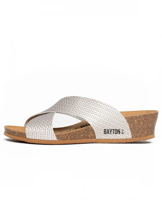 Obrázek produktu Bayton Pantofle 'Marta' stříbrná