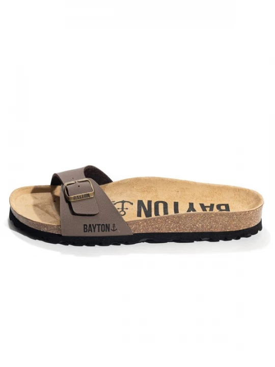 Obrázek produktu Bayton Pantofle 'ZEPHYR'  šedobéžová / černá