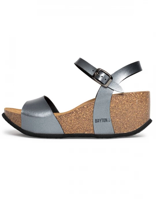 Obrázek produktu Bayton Sandály 'Maya'  stříbrně šedá