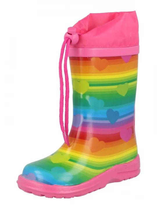 Obrázek produktu BECK Gumové holínky  mix barev / pink