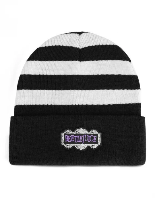 Obrázek produktu BEETLEJUICE Čepice ACCCS-AW24-323WBBJ Černá