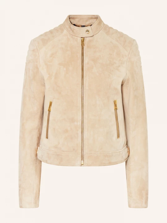 Obrázek produktu Belstaff Kožená Bunda Mollison béžová