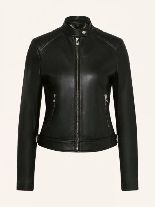 Obrázek produktu Belstaff Kožená Bunda Mollison černá