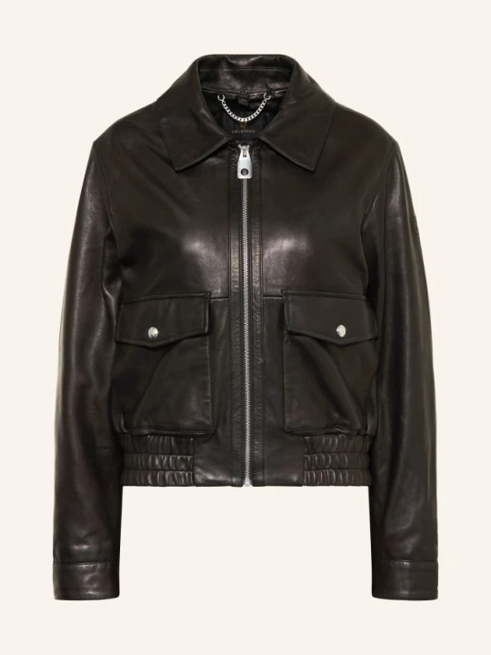 Obrázek produktu Belstaff Kožená Bunda Raya černá
