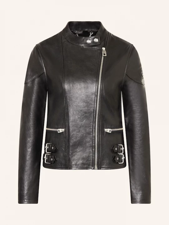 Obrázek produktu Belstaff Kožená Bunda Russo černá
