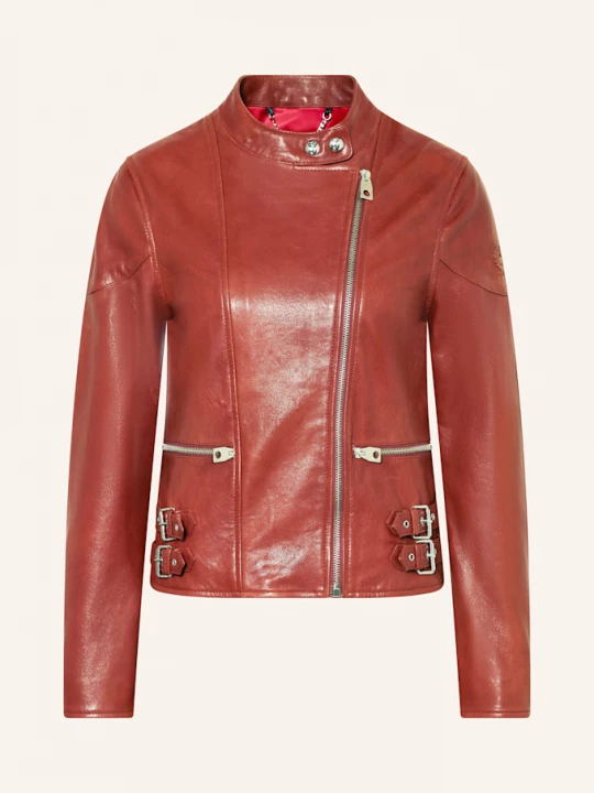 Obrázek produktu Belstaff Kožená Bunda Russo koňaková