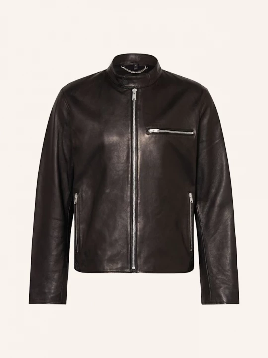 Obrázek produktu Belstaff Kožená Bunda Track Racer černá