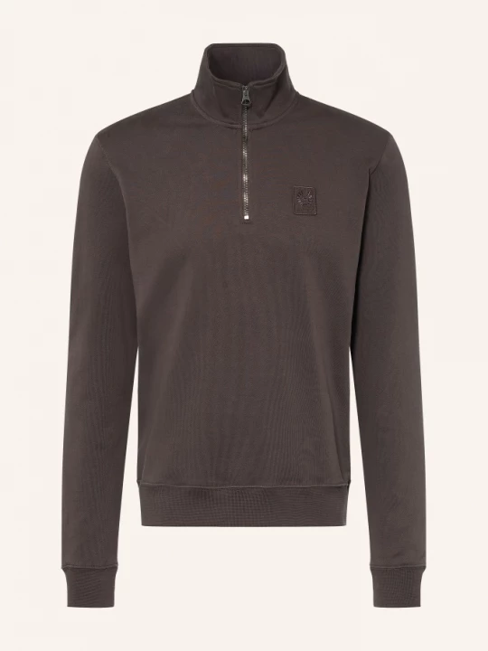 Obrázek produktu Belstaff Mikina S Límcem Troyer Curator tmavě šedá