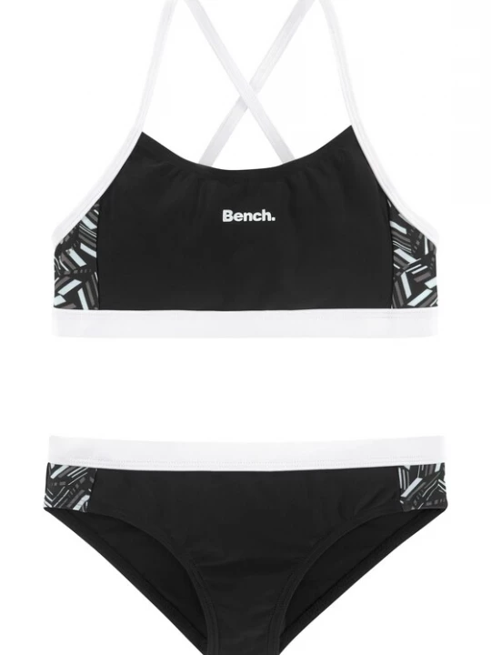 Obrázek produktu BENCH Bikiny šedá / černá / bílá