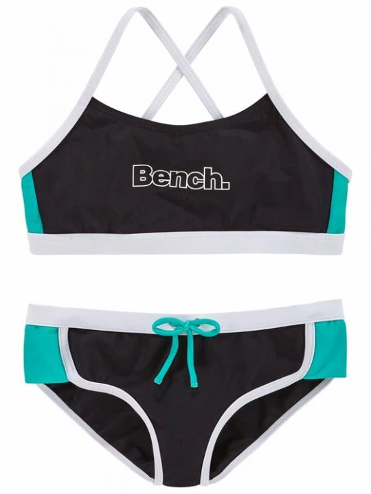 Obrázek produktu BENCH Bikiny tyrkysová / černá / bílá