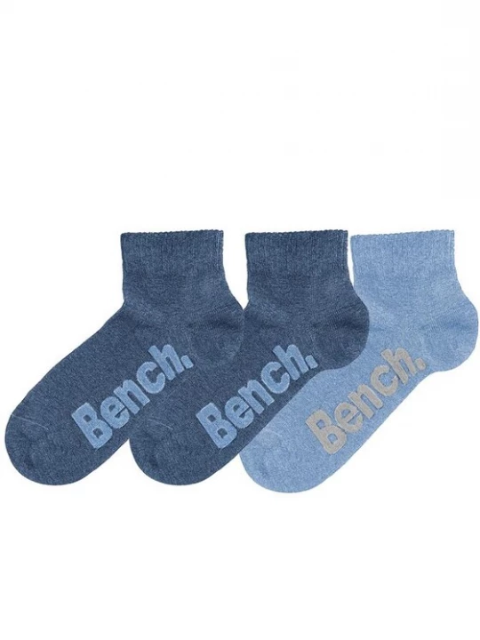 Obrázek produktu BENCH Ponožky kouřově modrá / chladná modrá / světlemodrá