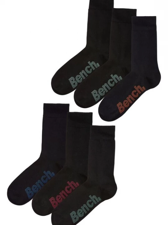 Obrázek produktu BENCH Ponožky modrá / zelená / červená / černá