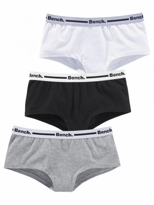 Obrázek produktu BENCH Spodní prádlo  šedý melír / černá / bílá