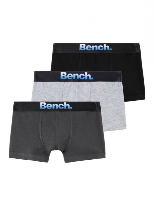 Obrázek produktu BENCH Spodní prádlo  tmavě šedá / černá / bílý melír