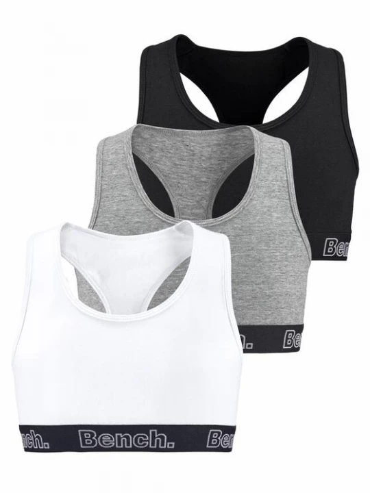 Obrázek produktu BENCH Tílko  šedá / černá / bílá