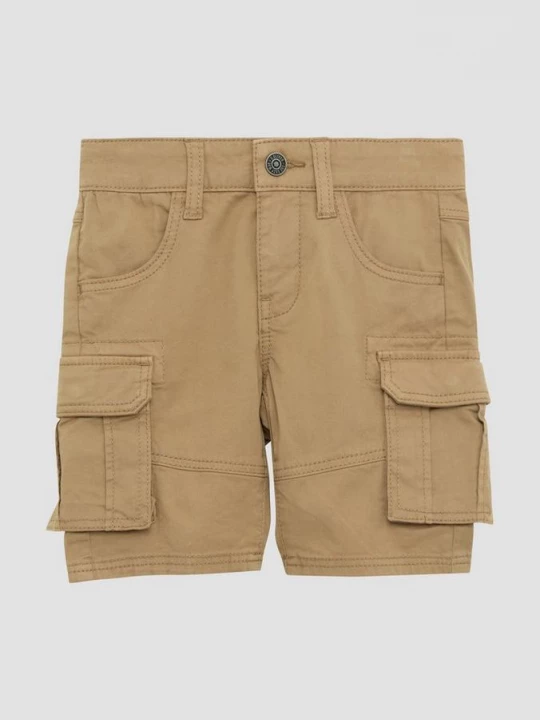 Obrázek produktu Bermudy Brad / Slim Fit / Mid Rise / Slim Leg / cargo kapsy s.Oliver hnědá