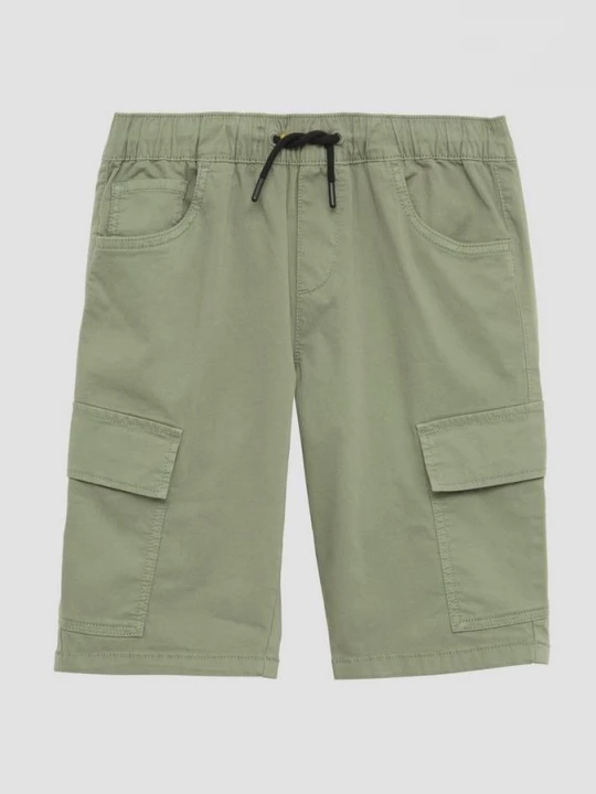 Obrázek produktu Bermudy Pelle / Regular Fit / Mid Rise / Straight Leg / cargo kapsy s.Oliver olivová