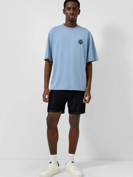 Obrázek produktu Denimové joggingové šortky / Mid Rise QS modrá