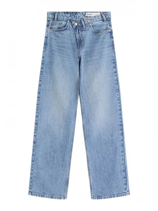 Obrázek produktu Bershka Džíny modrá džínovina