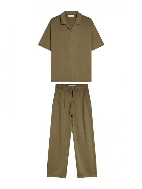 Obrázek produktu Bershka Joggingová souprava khaki