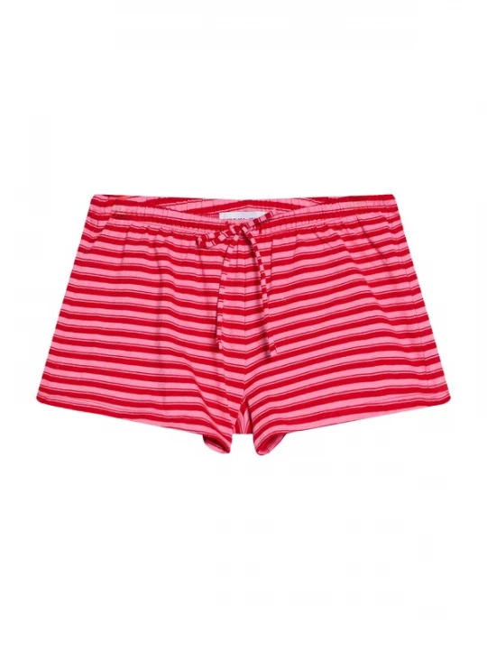 Obrázek produktu Bershka Kalhoty 'CINTURILLA' pink / červená