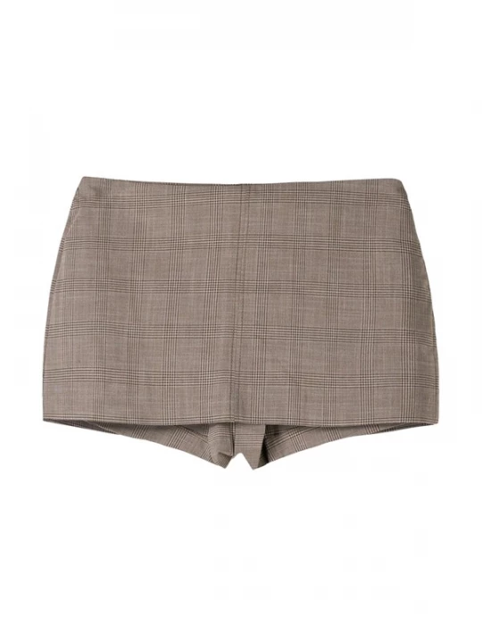 Obrázek produktu Bershka Kalhoty hnědá / černá / bílá