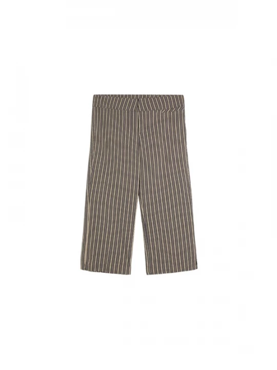Obrázek produktu Bershka Kalhoty hnědá / světle hnědá / černá