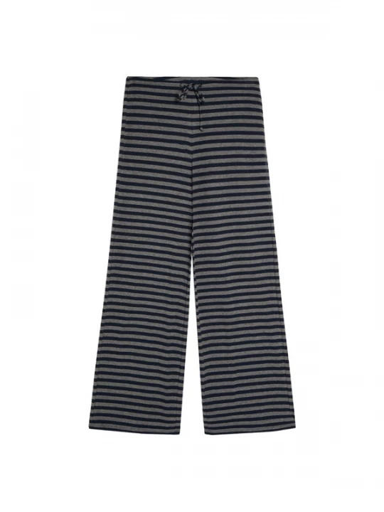 Obrázek produktu Bershka Kalhoty námořnická modř / šedá