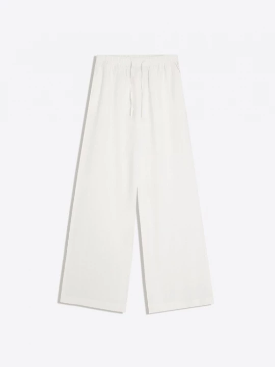 Obrázek produktu Bershka Kalhoty offwhite