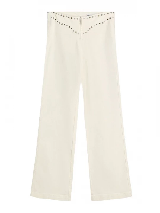 Obrázek produktu Bershka Kalhoty offwhite