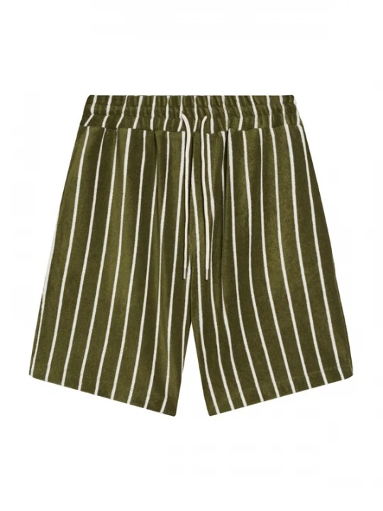 Obrázek produktu Bershka Kalhoty olivová / offwhite